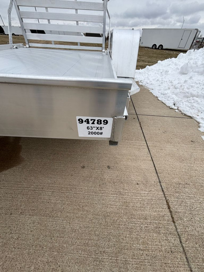 New 2026 Aluma 638S-TG Utility Trailer