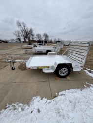 New 2026 Aluma 638S-TG Utility Trailer