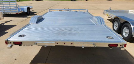 New Aluma 102"X15' WB SINGLE AXLE ALUMINUM Utility Trailer