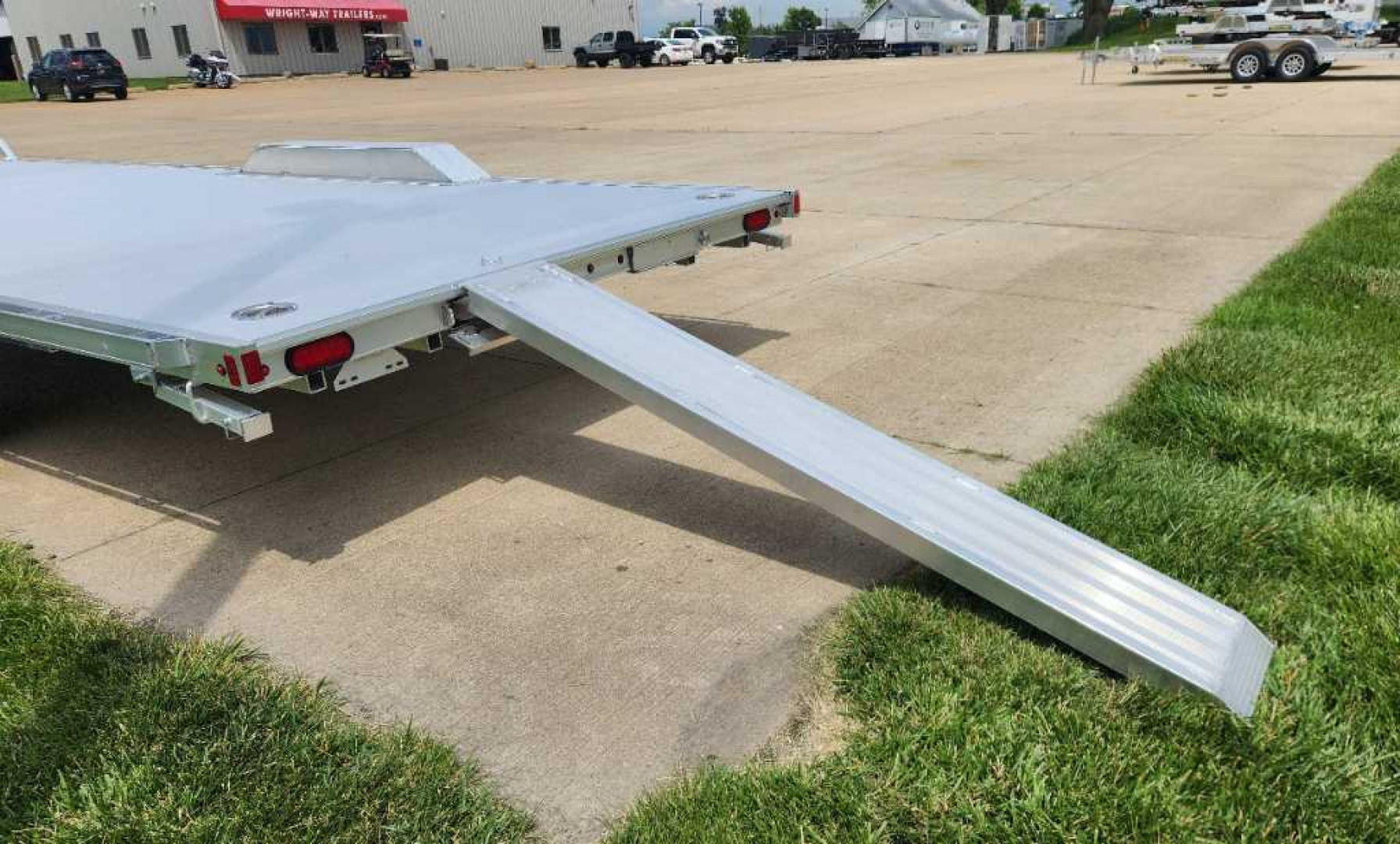 New 2025 Aluma 102"X22' HD WIDE BODY TANDEM Utility Trailer