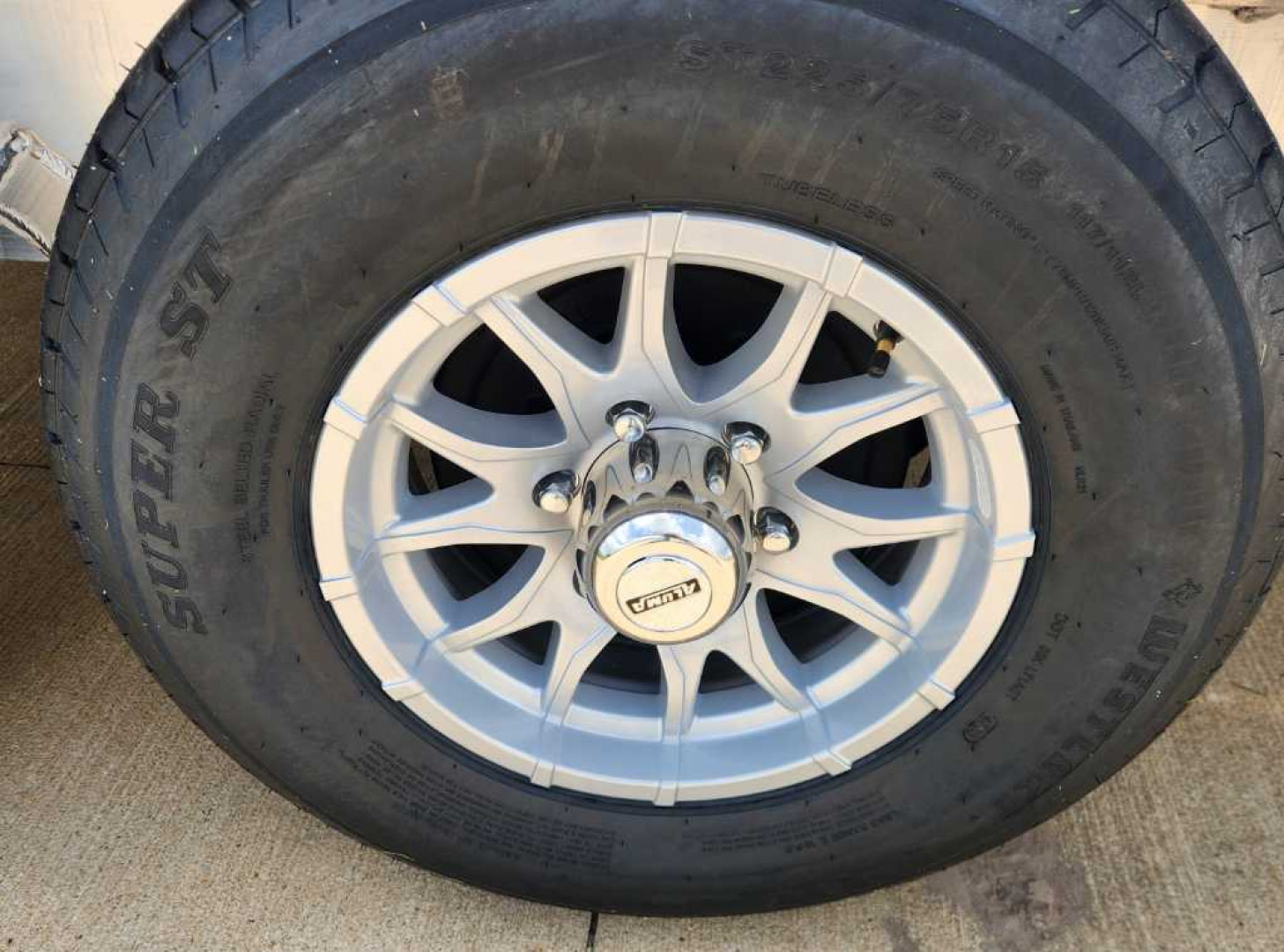 New 2025 Aluma 102"X22' HD WIDE BODY TANDEM Utility Trailer