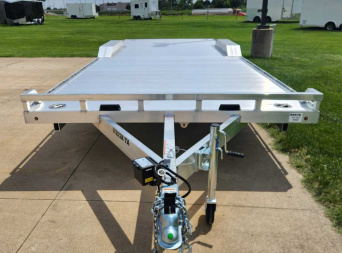 New 2025 Aluma 102"X22' HD WIDE BODY TANDEM Utility Trailer