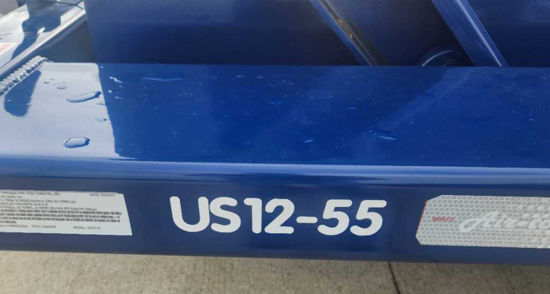 New 2024 Air Tow 75"X12' GROUND LEVEL LOADING UTILITY Specialty Trailer