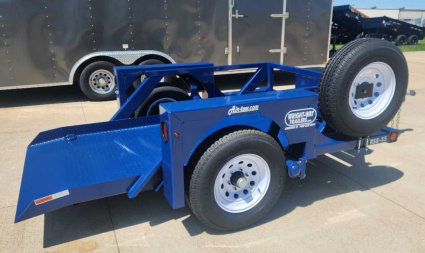 New 2024 Air Tow 52"x8'6" GROUND LEVEL LOADING FLATBED Specialty Trailer
