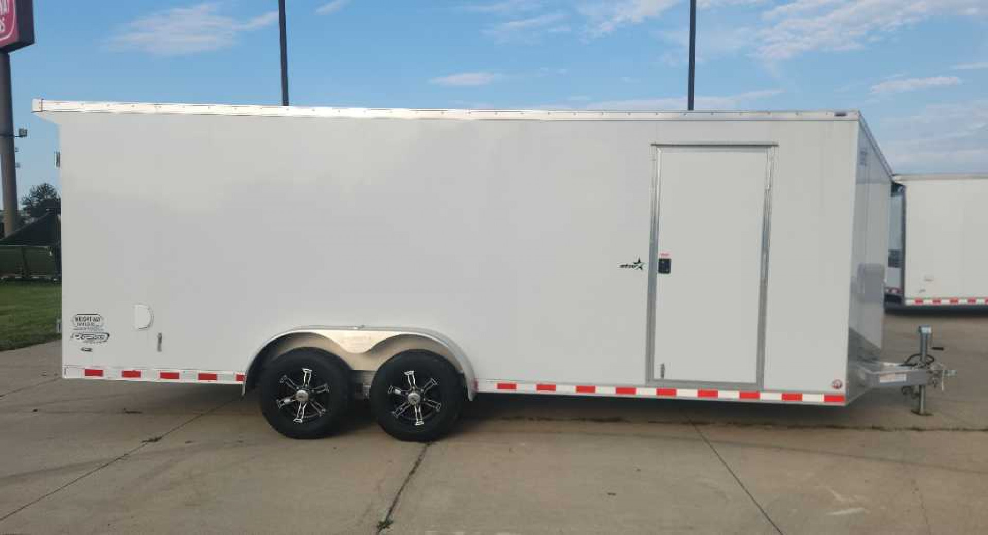 New 2024 Bravo Trailers 7'X20'+30"V ALUMINUM STAR Cargo / Enclosed Trailer