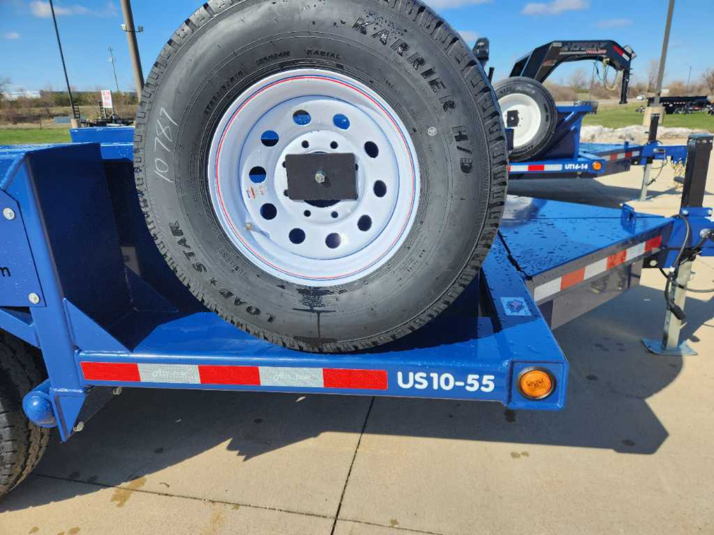 New 2024 Air Tow 75"X10' GROUND LEVEL LOADING UTILITY Specialty Trailer