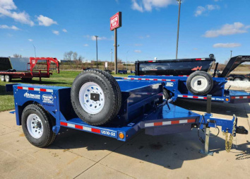 New 2024 Air Tow 75"X10' GROUND LEVEL LOADING UTILITY Specialty Trailer