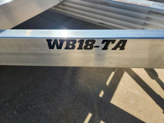 New 2025 Aluma 18' WIDE BODY DRIVE OVER FENDERS Utility Trailer