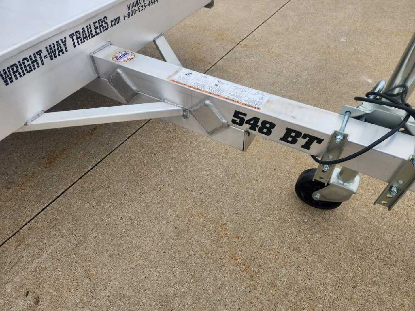 New 2024 Aluma 54"X8' SINGLE Utility Trailer