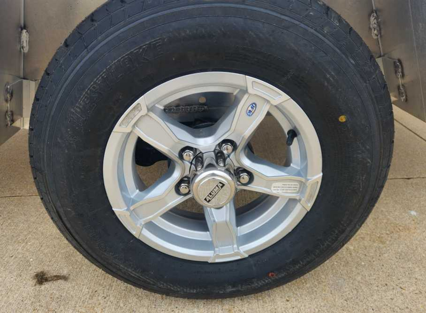 New 2024 Aluma 54"X8' SINGLE Utility Trailer