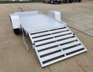 New 2024 Aluma 54"X8' SINGLE Utility Trailer
