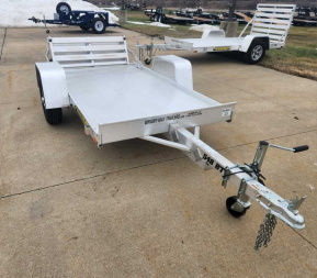 New 2024 Aluma 54"X8' SINGLE Utility Trailer