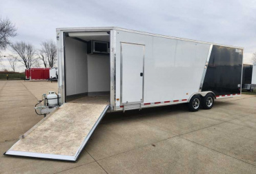 New 2024 Mission 8.5x24 All Sport Snowmobile Trailer