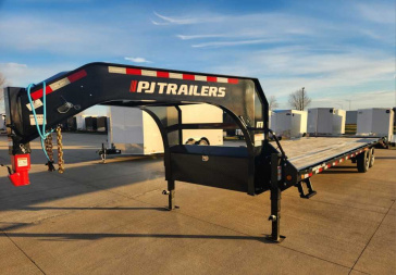 New 2024 PJ Trailers GN LS 30ft Utility Trailer