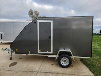New 2024 Mission 60 X12' CROSSOVER Snowmobile Trailer