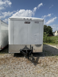 New 2026 CARGO MATE BL8520TA5 Cargo / Enclosed Trailer 102X20 TA DOUBLE DOOR (GVW:14000) WHITE