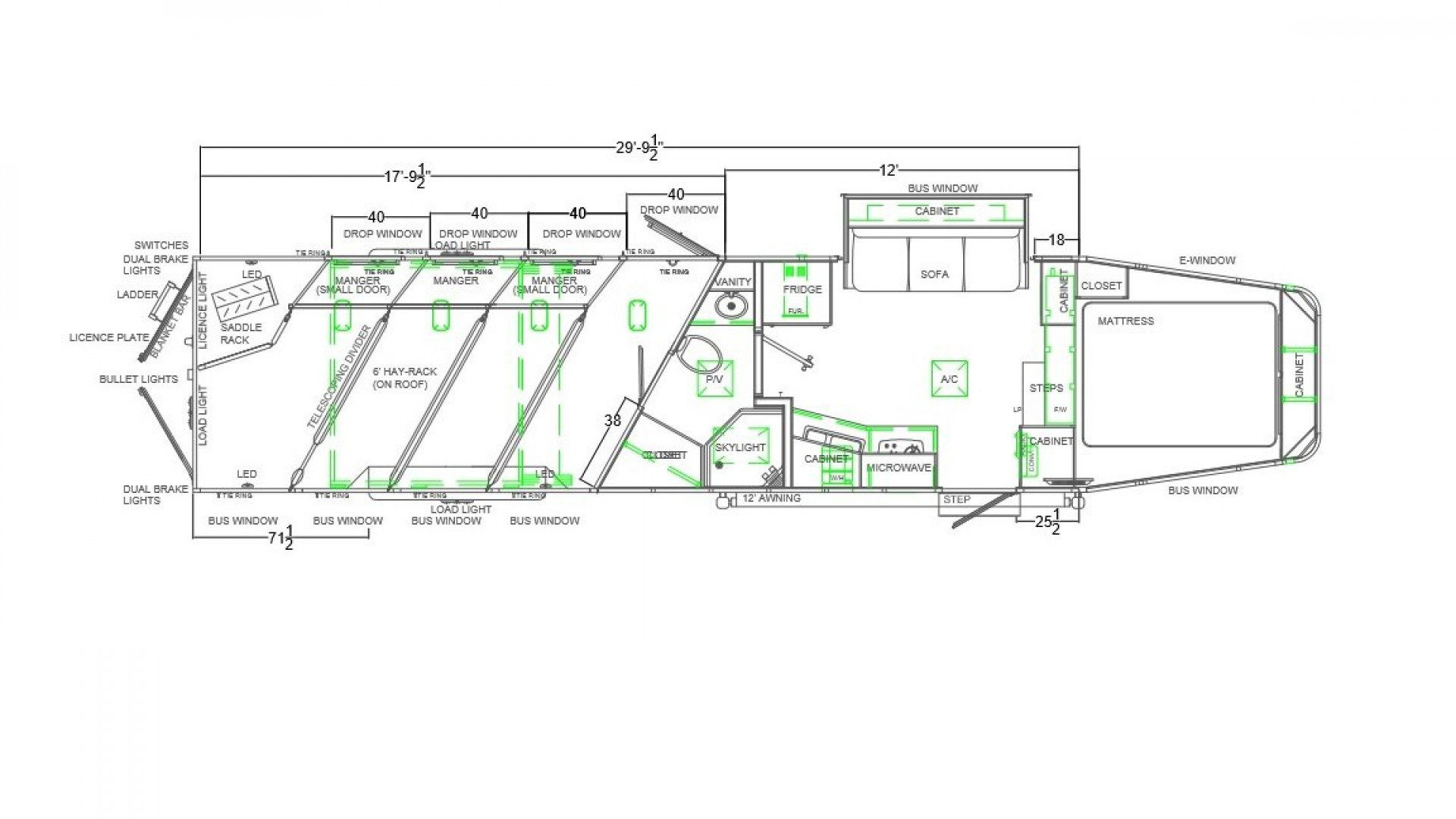 New 2025 Logan Coach 812 Bullseye 4H