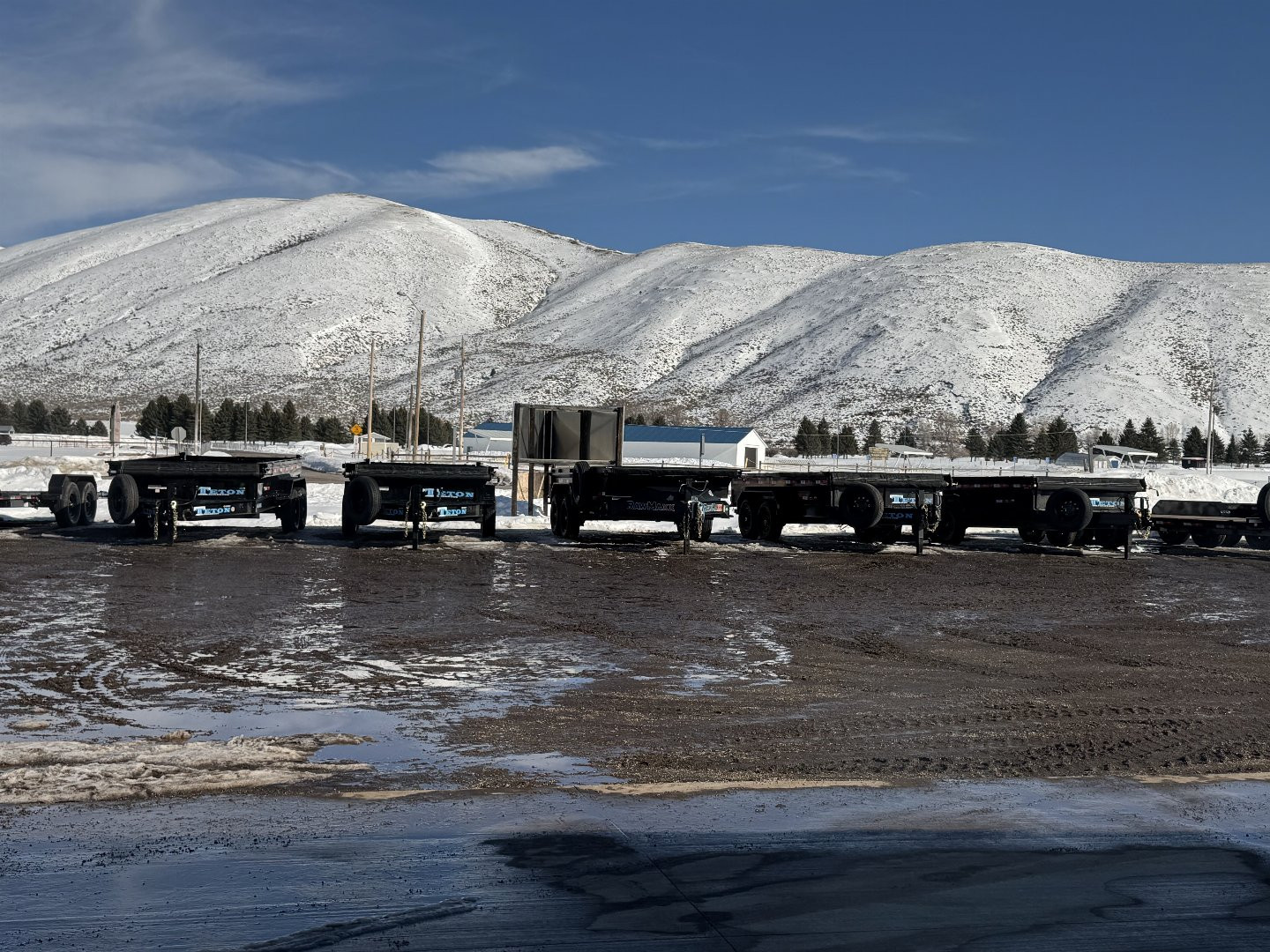 New ****Pre-Season Blowout** 2025 Teton Trailer Dump Trailer