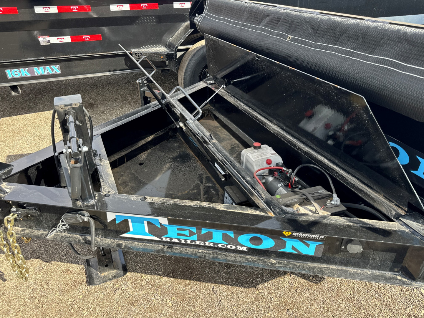 New 2025 Teton Trailer 7x14 BP