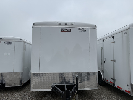 New 2026 Cargo Mate Enclosed EHW8518TA2-24 102x18 TA RAMP DOOR (GVW:14000) WHITE