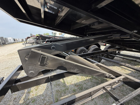 New 2026 BEHNKE ENTERPRISES LPD83X16E802 DUMP TRAILER 83X16 TA 24" SIDES (GVW:16000) BLACK