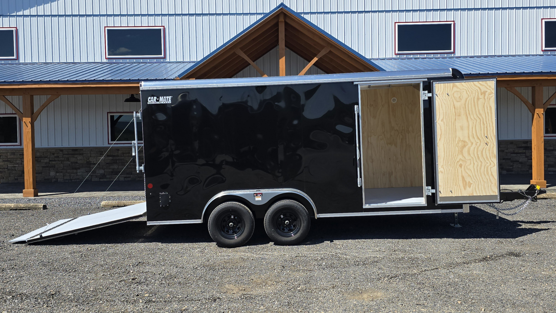 New Car Mate Custom Enclosed Trailer / 7K GVWR / 7'x16'