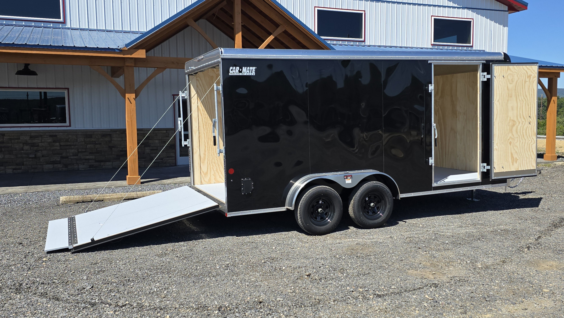 New Car Mate Custom Enclosed Trailer / 7K GVWR / 7'x16'
