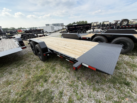 New 2026 PJ Trailer Tilt Trailer T6202 83X20 TA Partial Tilt (GVW:14000) BLACK
