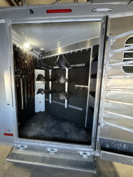 New DEMO PRICED 2024 Logan Coach 814 Select 5H Horse Trailer