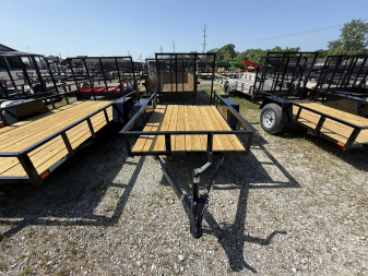 New 2025 AMO US081 Utility Trailer 5X8 SA LOWSIDE (GVW:2990) BLACK