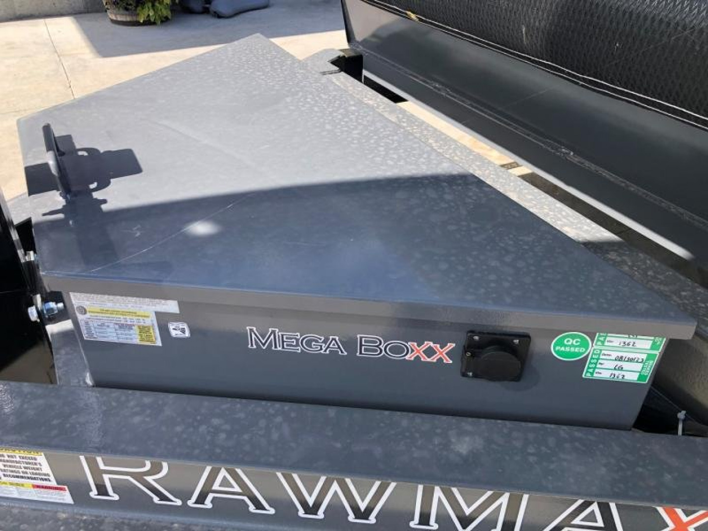 New 2024 RawMaxx GDX 7x14 Dump Trailer