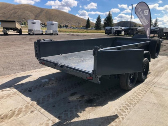 New 2024 RawMaxx GDX 7x14 Dump Trailer