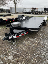 New 2025 IMPERIAL TRAILER SW-18L-22 Tilt Trailer 82X22 TA PARTIAL TILT (GVW:18000) STEEL DECK
