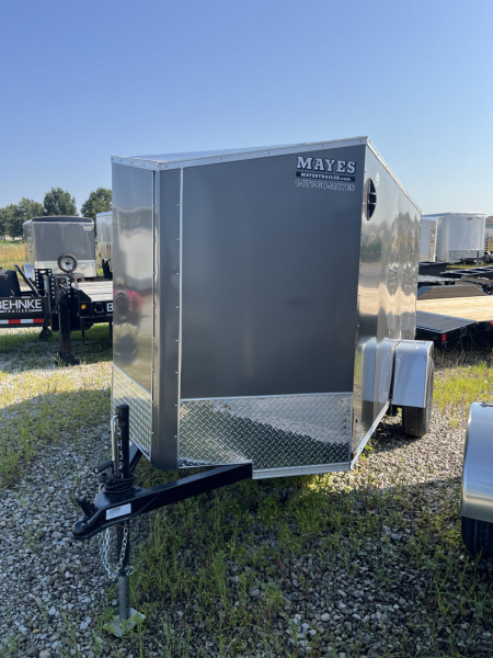 New 2026 Cargo Mate EHECO510SA-24 Enclosed 5x10 SA RAMP DOOR (GVW:2990) CHARCOAL