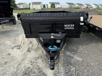 New 2026 PJ Trailer D3122 Dump Trailer 72X12 TA 24  SIDES (GVW:9990) BLACK