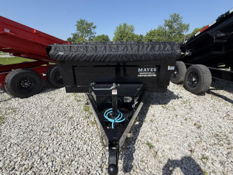 New 2026 PJ Trailer D3122 Dump Trailer 72X12 TA 24  SIDES (GVW:9990) BLACK