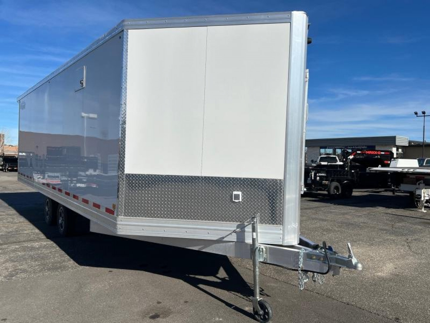 New 2023 ALCOM 101X22 Cargo / Enclosed Trailer