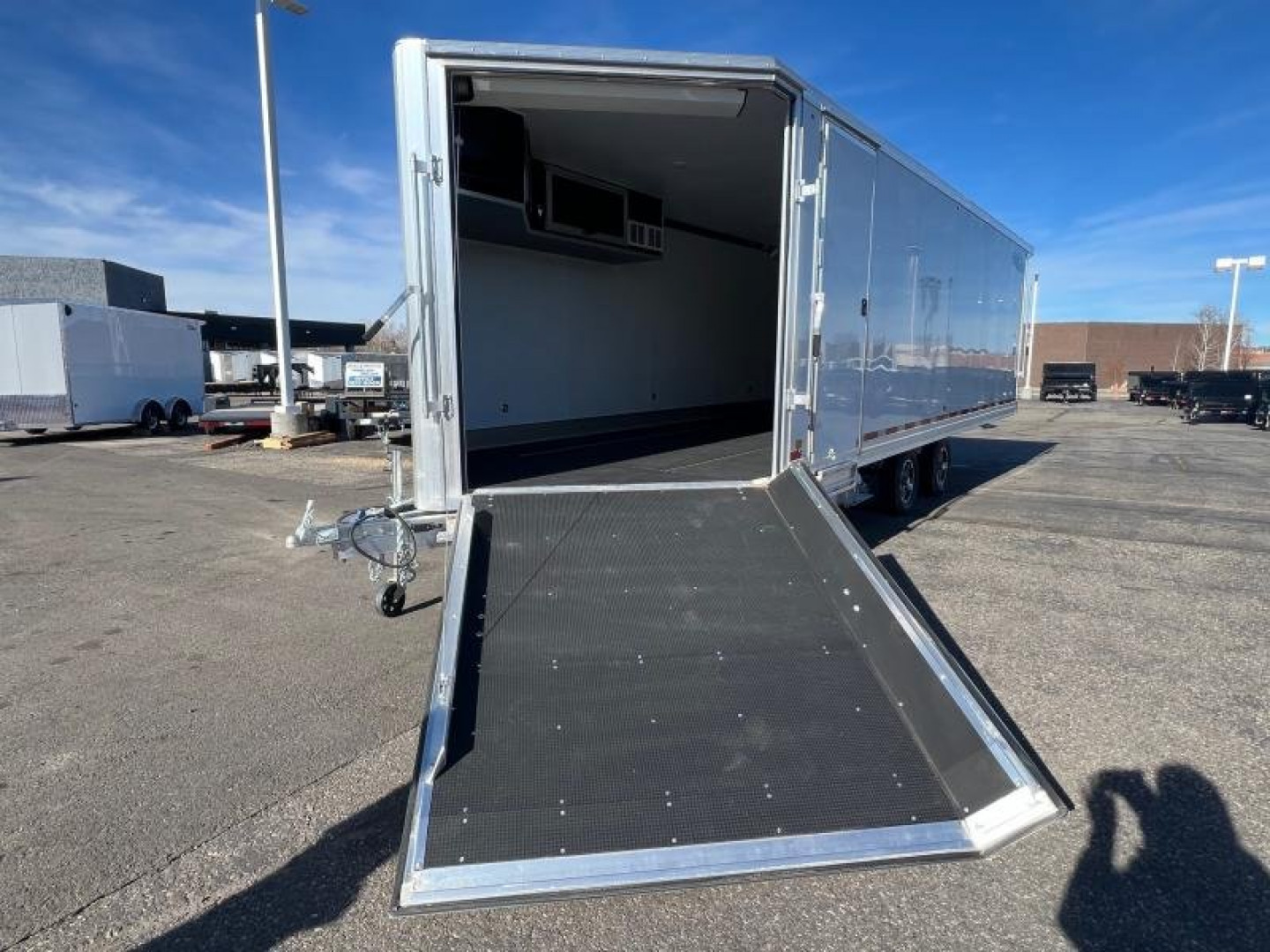 New 2023 ALCOM 101X22 Cargo / Enclosed Trailer