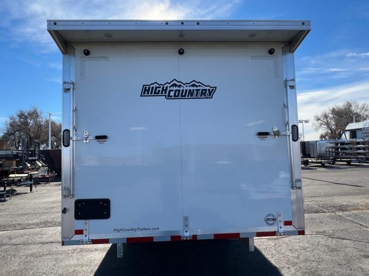 New 2023 ALCOM 101X22 Cargo / Enclosed Trailer