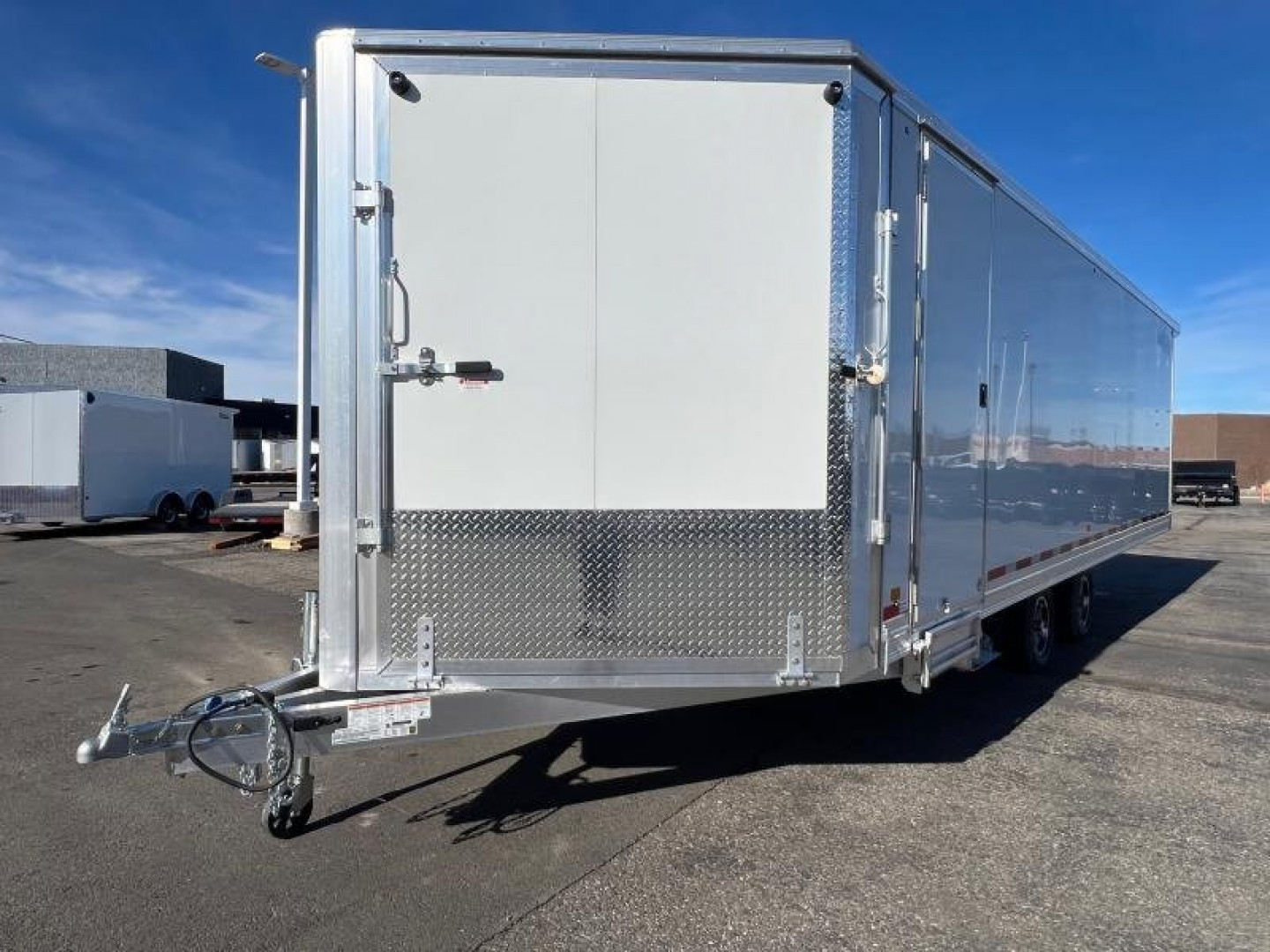 New 2023 ALCOM 101X22 Cargo / Enclosed Trailer