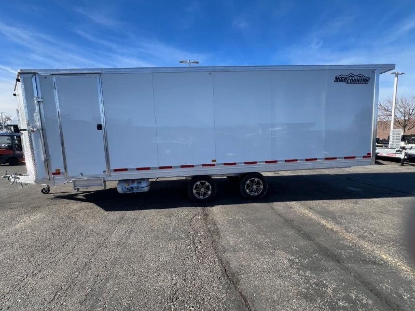 New 2023 ALCOM 101X22 Cargo / Enclosed Trailer