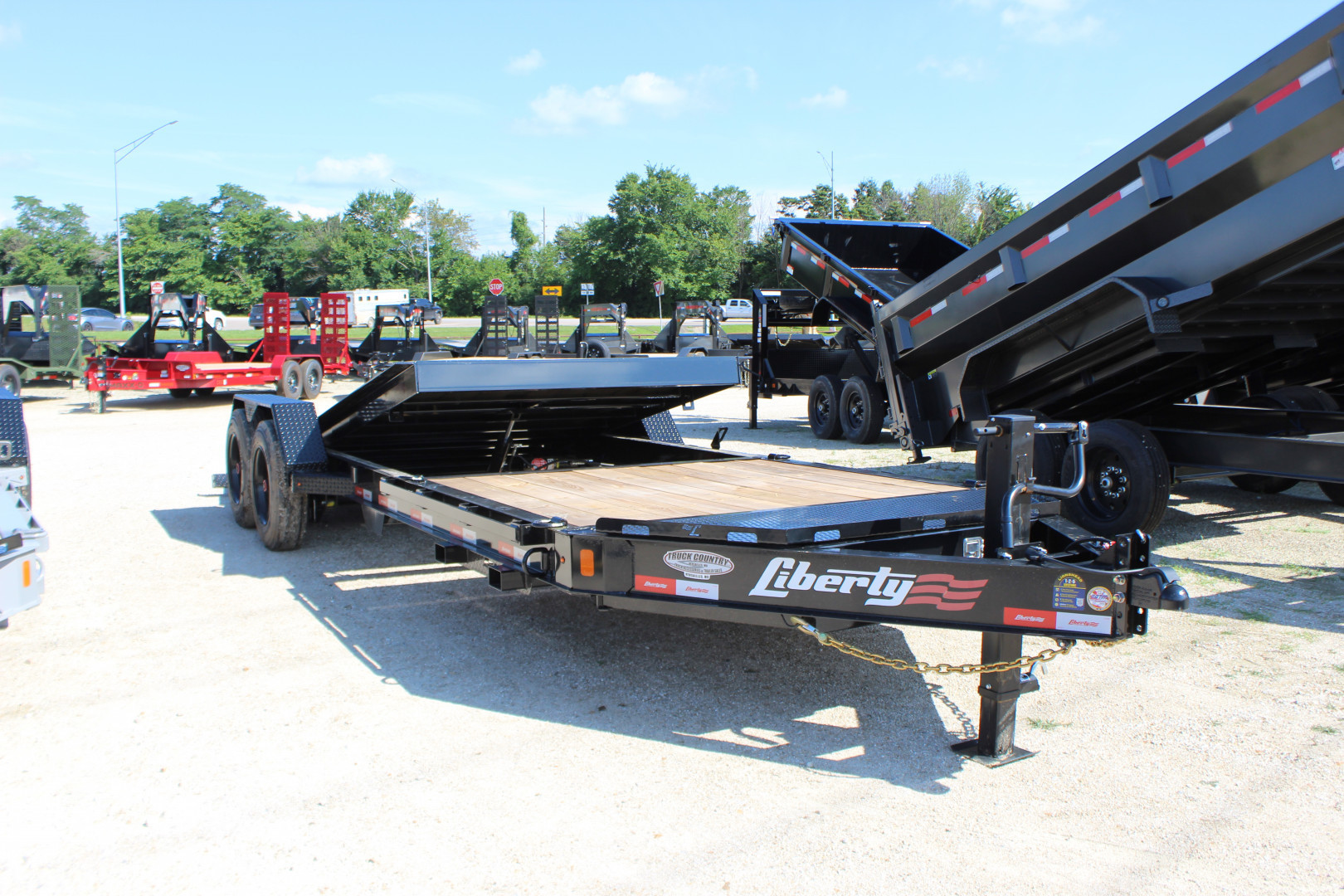 New 2025 Liberty LT 22' Gravity Tilt Trailer