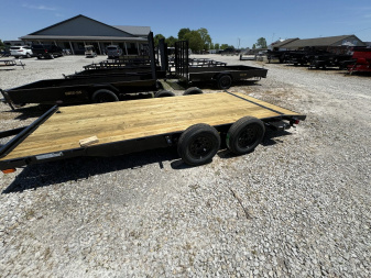 New 2025 AMO UT162 Car Hauler 82X16 TA DOVETAIL (GVW:7000) SLIDE IN RAMPS