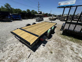 New 2025 AMO UT162 Car Hauler 82X16 TA DOVETAIL (GVW:7000) SLIDE IN RAMPS