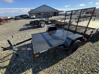New 2025 AMO US081 Utility Trailer 60X8 SA Diamond plate STEEL FLOOR (GVW:2990)