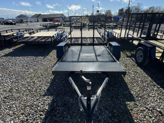 New 2025 AMO US081 Utility Trailer 60X8 SA Diamond plate STEEL FLOOR (GVW:2990)