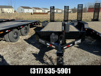 New 2024 Behnke CBCT2016E-S Equipment Trailer 83X20 TA BEAVERTAIL W/RAMPS (GVW:16000)