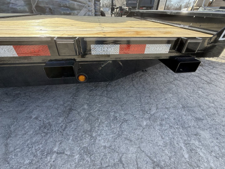New 2025 Behnke TBCT2216ET Tilt Trailer 83X22 TA PARTIAL TILT (GVW:16000) BLACK