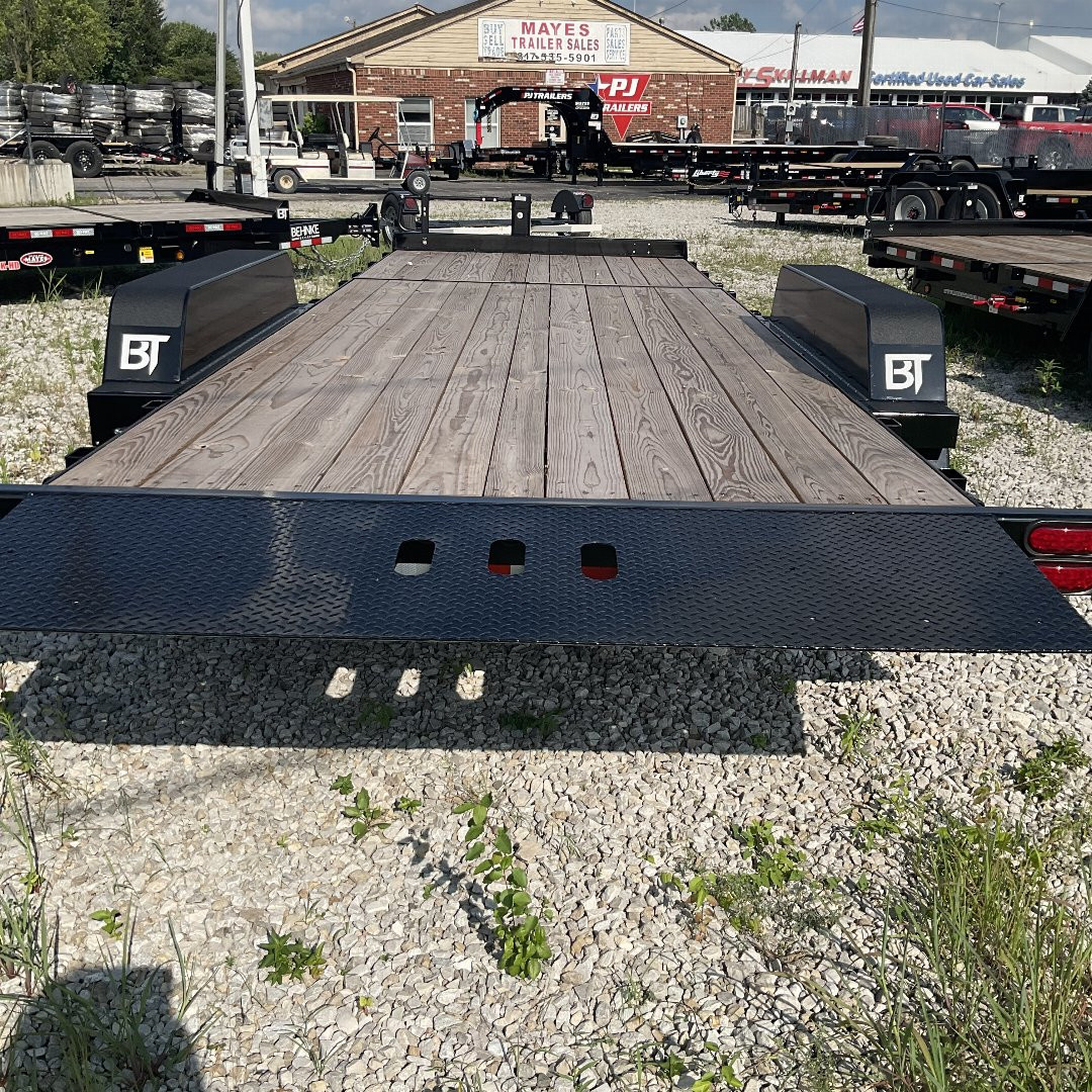 New 2025 Behnke TBCT2216ET Tilt Trailer 83X22 TA PARTIAL TILT (GVW:16000) BLACK