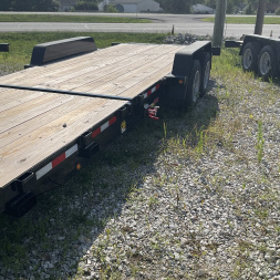 New 2025 Behnke TBCT2216ET Tilt Trailer 83X22 TA PARTIAL TILT (GVW:16000) BLACK